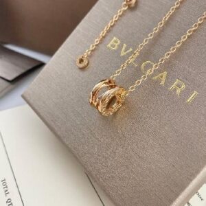 High version - hollow ceramic necklace-Bulgari