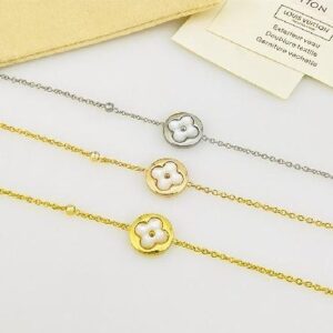 single flower round bracelet high version-LV