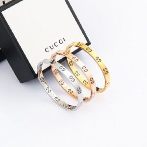 hollow bracelet without diamonds-Gucci
