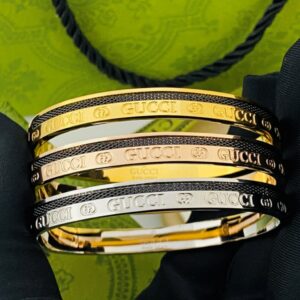 Gucci middle black rope bracelet-Gucci