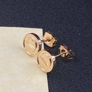 one-line earrings-Cartier