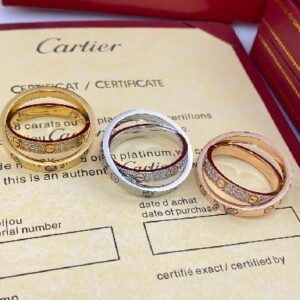 double ring-Cartier