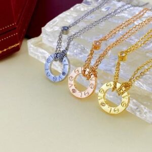 high version love necklace-Cartier