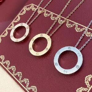 Necklace 3 Diamonds-Cartier