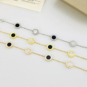 black and white 4-shell bracelet-Bulgari