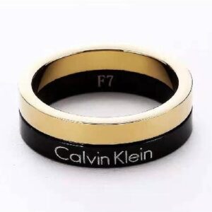 ring black gold-CK