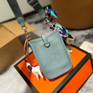 Hermès Cowhide Mini Evelyne Crossbody Bag - Hermès