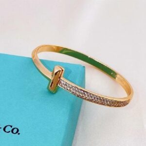 half-row diamond bracelet [wide version]