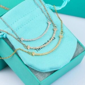 Smile Necklace High Version-Tiffany
