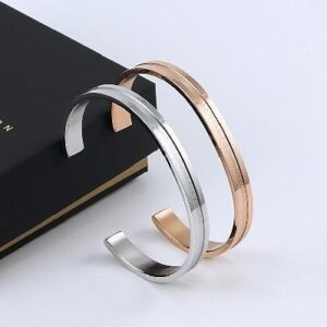 wide bracelet solid color-DW