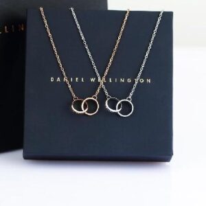double ring necklace-DW