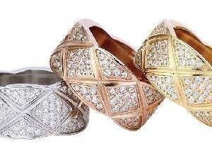 Pineapple ring (full diamond)-Chanel