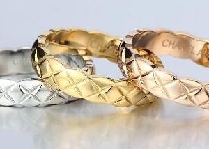 Pineapple ring ultra narrow version diamond-free ring