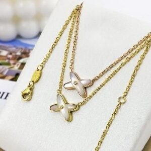 forked shell necklace-Chanel