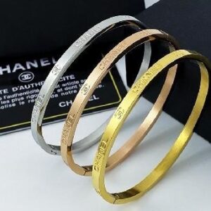 buckle narrow bracelet-Chanel