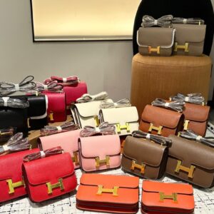 Hermès Constace Leather Handbag - Hermès