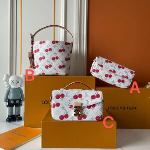 Wallet Chain lvy Handbag White Cherry Series – Louis Vuitton