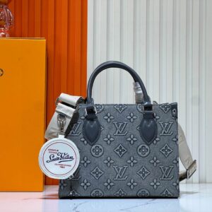 Denim Jacquard OnTheGo Bag – Louis Vuitton