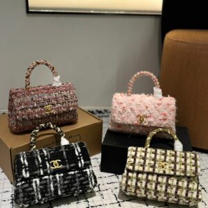 Chanel woolen handbag - Chanel