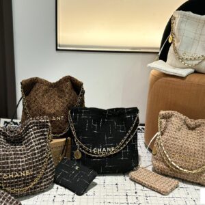 Chanel 22 Bag Medium Oil Waxed Cowhide - Chanel