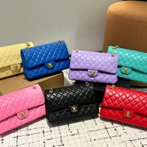 Chanel-CF Classic Most Retro Double C Iconic Diamond Pattern Handbag - Chanel