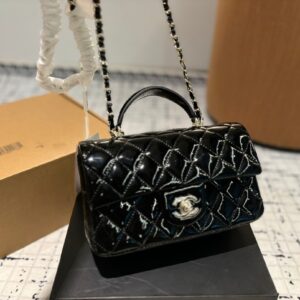Chanel - 22B CF Handle Mini Crossbody Bag - Chanel