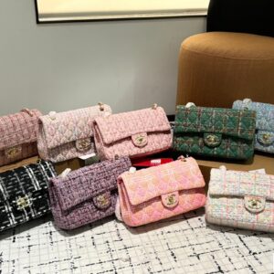 Chanel Wool CF Receptor Shoulder Bag – Chanel