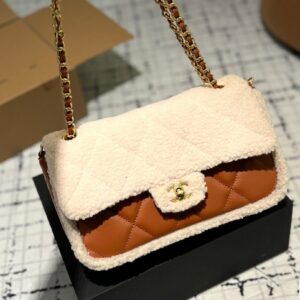 Chanel 24K Teddy Plush CF Chain Bag - Chanel