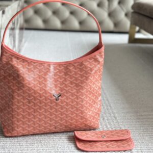 Goyard New Hobo Underarm Bag Coral Pink - Goyard