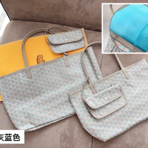 Goyard Grey-Pink Shopping Bag - Goyard