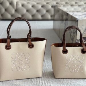 Loewe Canvas Shopping Bag - LOEWE